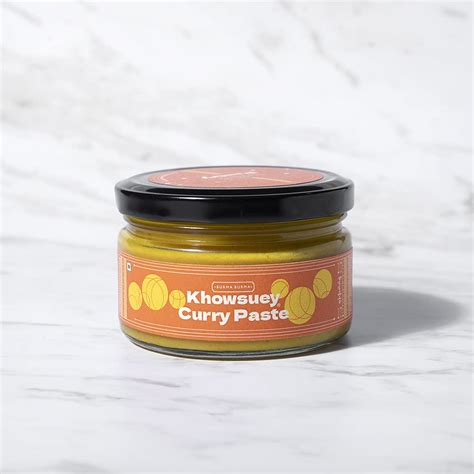 Burma Burma Khowsuey Curry Paste - 200 Gms | Authentic Burmese Ready-to ...