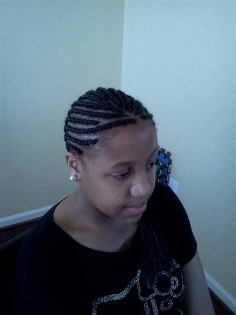 Cornrow Extension Braid Styles 的图像结果