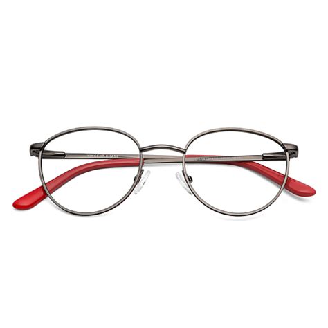 Buy Metal Red Full Rim Round Vincent Chase SLEEK STEEL VC E13394-C3 ...