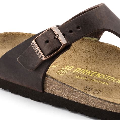 Buy Brown Gizeh Oiled Leather Online in India - BIRKENSTOCK