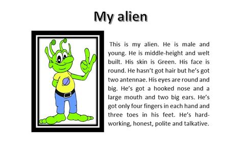 Image result for Alien Description