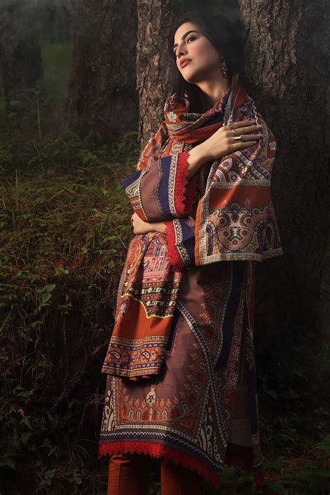 Gul Ahmed Fall/Winter Collection 2021 – 2PC Digital Printed Khaddar Su ...