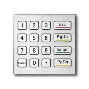 12-key keypad - D-8208D - ShenZhen DAVO Electronics Co., Ltd - panel ...