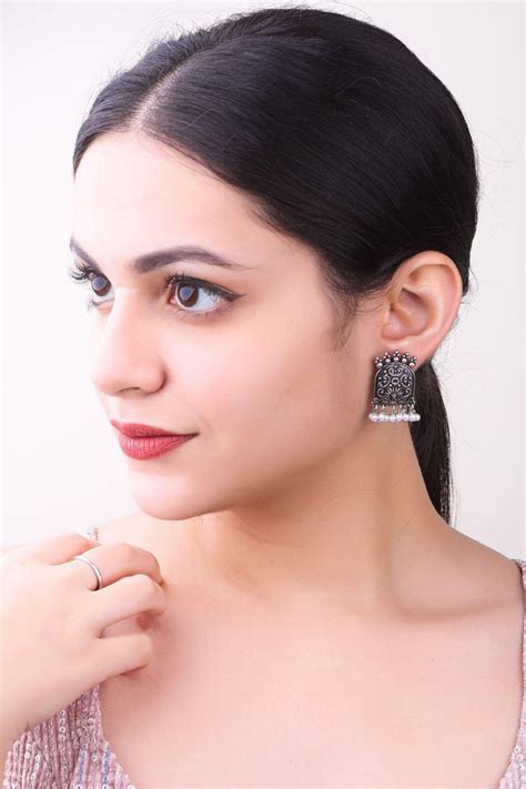 Gold plated Jhumka Earrings – Griiham