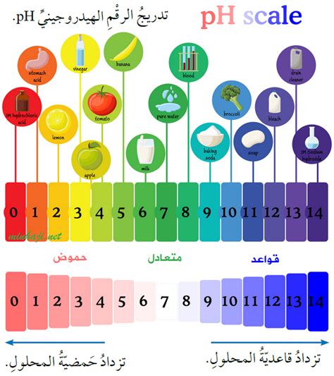 الرقم الهيدروجيني (pH) - منهاجي