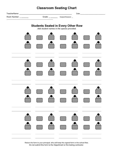40 Perfect Classroom Seating Charts (& Map Templates)
