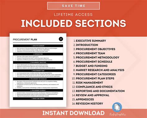 Image result for Procurement Plan Template