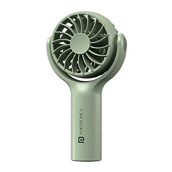 Portronics Toofan Mini Portable Rechargeable Fan with 3 Speed Modes ...
