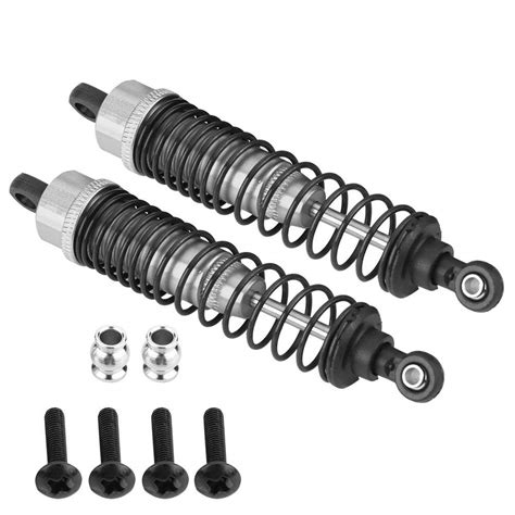 Dilwe 2pcs RC Shock Absorber Aluminium Alloy Shock Absorber for HIMOTO ...