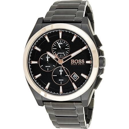 Hugo Boss Champion Analog Black Dial Men's Watch-1513819 : Amazon.in ...