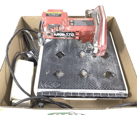 Lot - MK-170 Wet Tile Saw