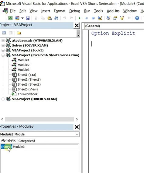 Image result for Visual Basic Insert Module