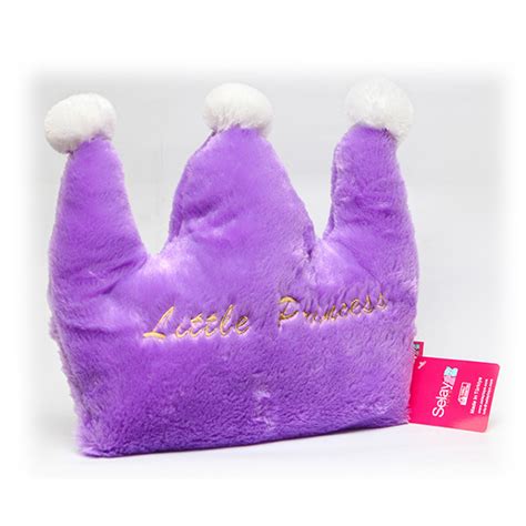 Plišani jastuk Kruna ljubičasti Selay 202472 | Volim svoj dom