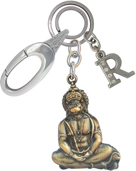 cabo dream Classic Look Lord Hanuman With R Letter Stylish Locking Lock ...