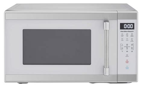 Hamilton Beach 1.1 cu. ft. 1000 Watts Microwave Oven, White Stainless ...