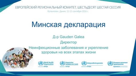 Минская декларация | PPT
