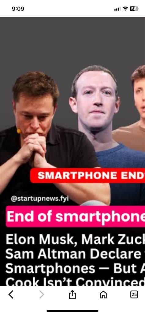 End Of Smartphones: Musk, Bill Gates and Zuckerberg said- the game of ...