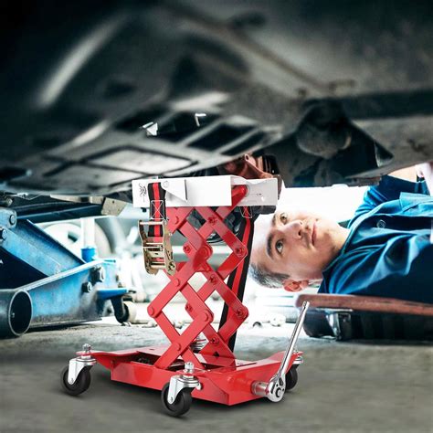 Transmission Jack 450Lb Capacity Transmission Floor Jack Heavy Duty ...