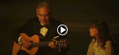 Andrea & Virginia Bocelli singing 'Hallelujah' at Teatro Regio di Parma ...