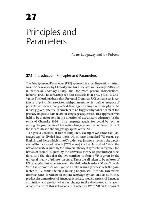 Image result for Principles and Parameters