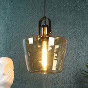 ELIANTE Black and Gold Iron Hanging Light - 1911-1LP