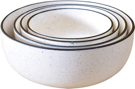 Buy KunhaR Ceramic Mixing Bowls - 1500 Ml, 800 Ml, 600 Ml and 400 Ml, 4 ...