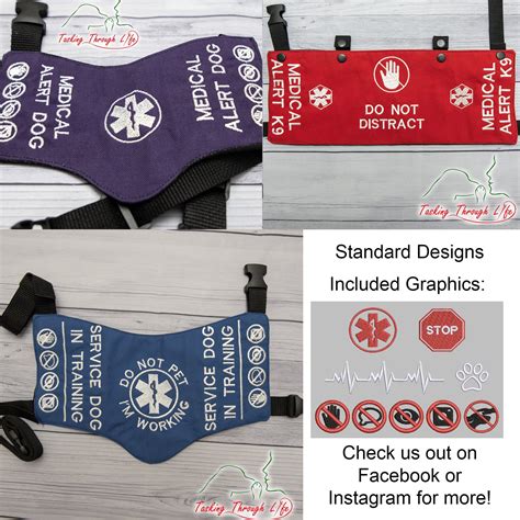 Build your own custom VEST or CAPE - Custom Service Dog Vest, custom ...