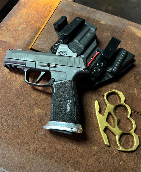P365 Accessories Black Aluminum Flared Magwell For Sig Sauer P365 X ...