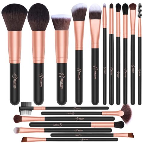 BESTOPE 18 Pcs Makeup Brush Set Premium