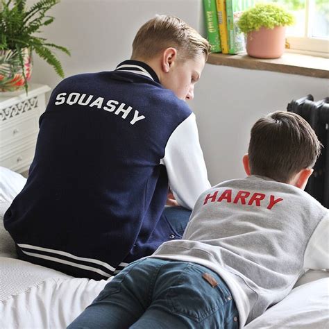 Personalised Childrens Varsity Jacket By Jack Spratt