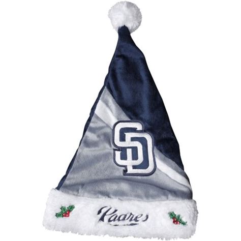 Buy MLB San Diego Padres Swoop Logo Santa Hat, Blue Online at Low ...