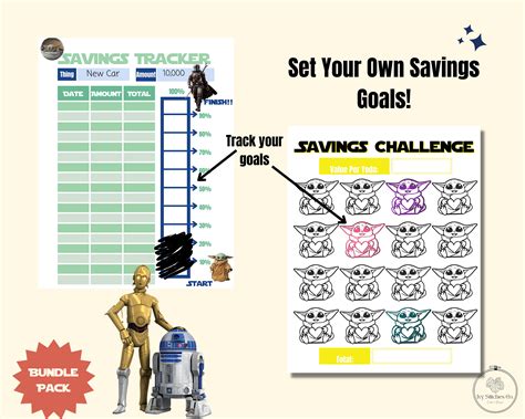 Star Wars Budget Template Printable, Paycheck Budget Printable, Budget ...