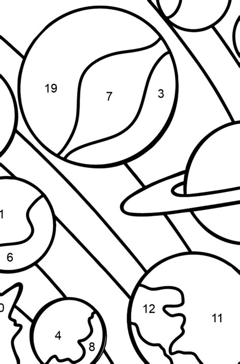 Solar System Colouring Printable 的图像结果