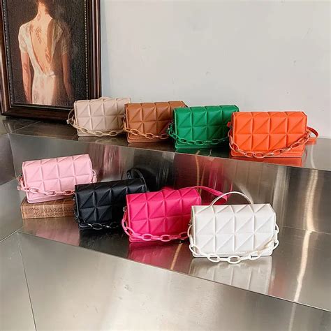 Sling Bags - Quilted Chain Crossbody Bags - Sling Bags For Women ...