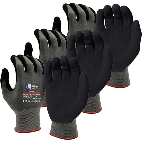 Quest Cut Resistant Work Gloves – Cut Proof Working Gloves Heavy Duty ...