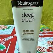 Buy Neutrogena Deep Clean Foaming Cleanser, 100g Online at Low Prices ...