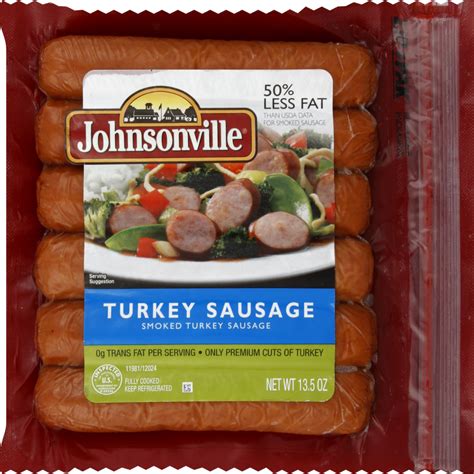 Johnsonville Turkey Sausage W/ Cheddar |Wilson Inmate, 46% OFF