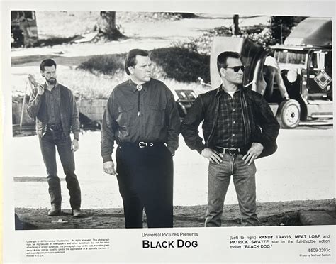 Black Dog Movie Photo Patrick Swayze, Meat Loaf, Randy Travis | eBay