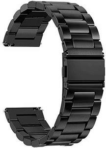 Laksh 22 mm Stainless Steel chain Strap Compatible for Gear S3 Frontier ...