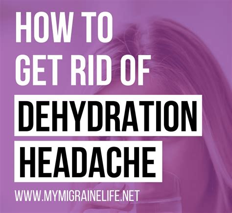 Can Dehydration Cause Headaches? - My Migraine Life