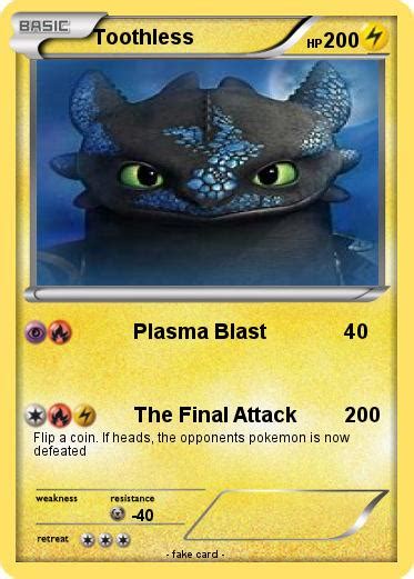 Image result for Toothless Pokemon Card