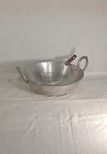 4 Litre Aluminium Kadhai (Wok) : Amazon.in: Home & Kitchen