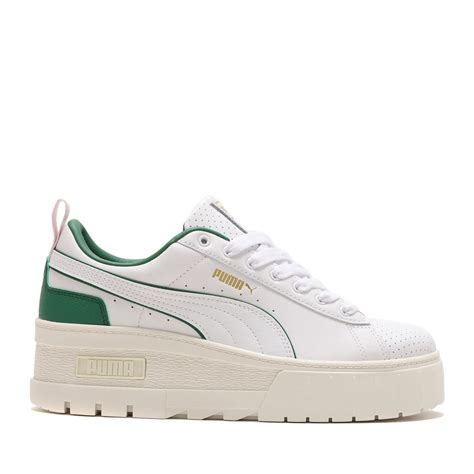 PUMA MAYZE WEDGE PREPPY WNS PUMA WHITE-VINE-WARM WHITE（プーマ メイズ ウェッジ ...