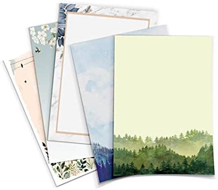 PAPER PLANE DESIGN Letterhead Decorative Design Double Sided Printer ...