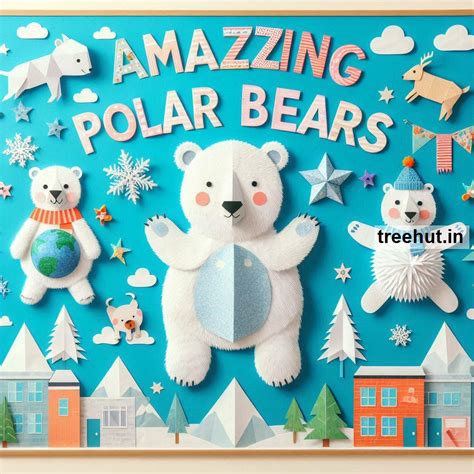 Polar Bear Bulletin Board Ideas, Door Decor, Hallway Display and ...