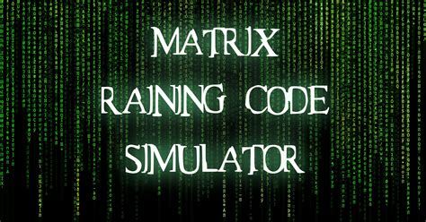Matrix Computer Raining Code 的图像结果