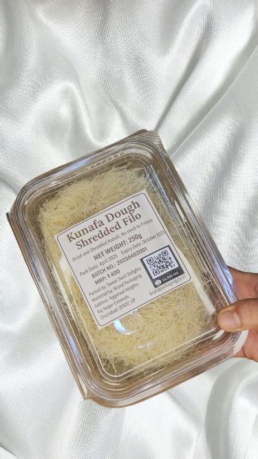 Kunafa Dough | Kataifi / Kanafeh Dough/ Shredded Thin Vermicelli for M ...