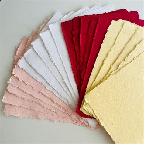 Deckled edge paper set – Oriandcalli