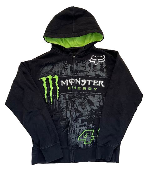 Fox Monster Energy Hoodie (Large) – Good Lookin Out