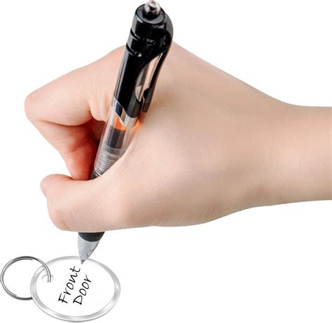 100Pcs Metal Rim Key Tags with Split Rings, India | Ubuy